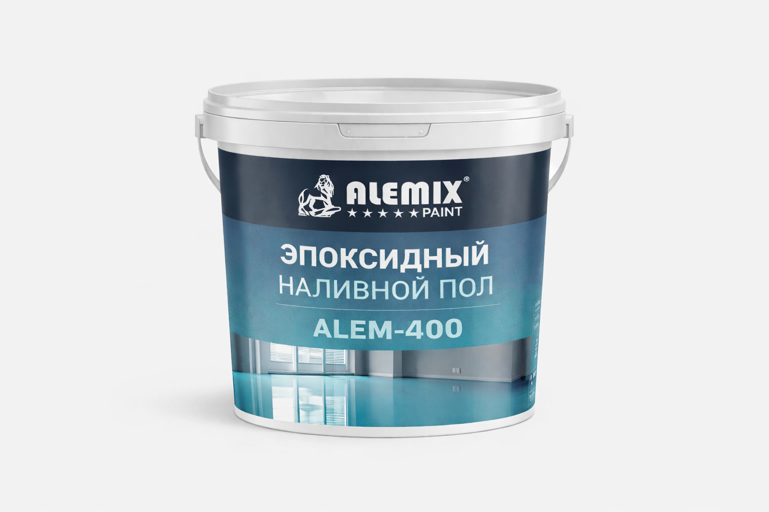 Эпоксидный наливной пол ALEM-400 (текстурный)