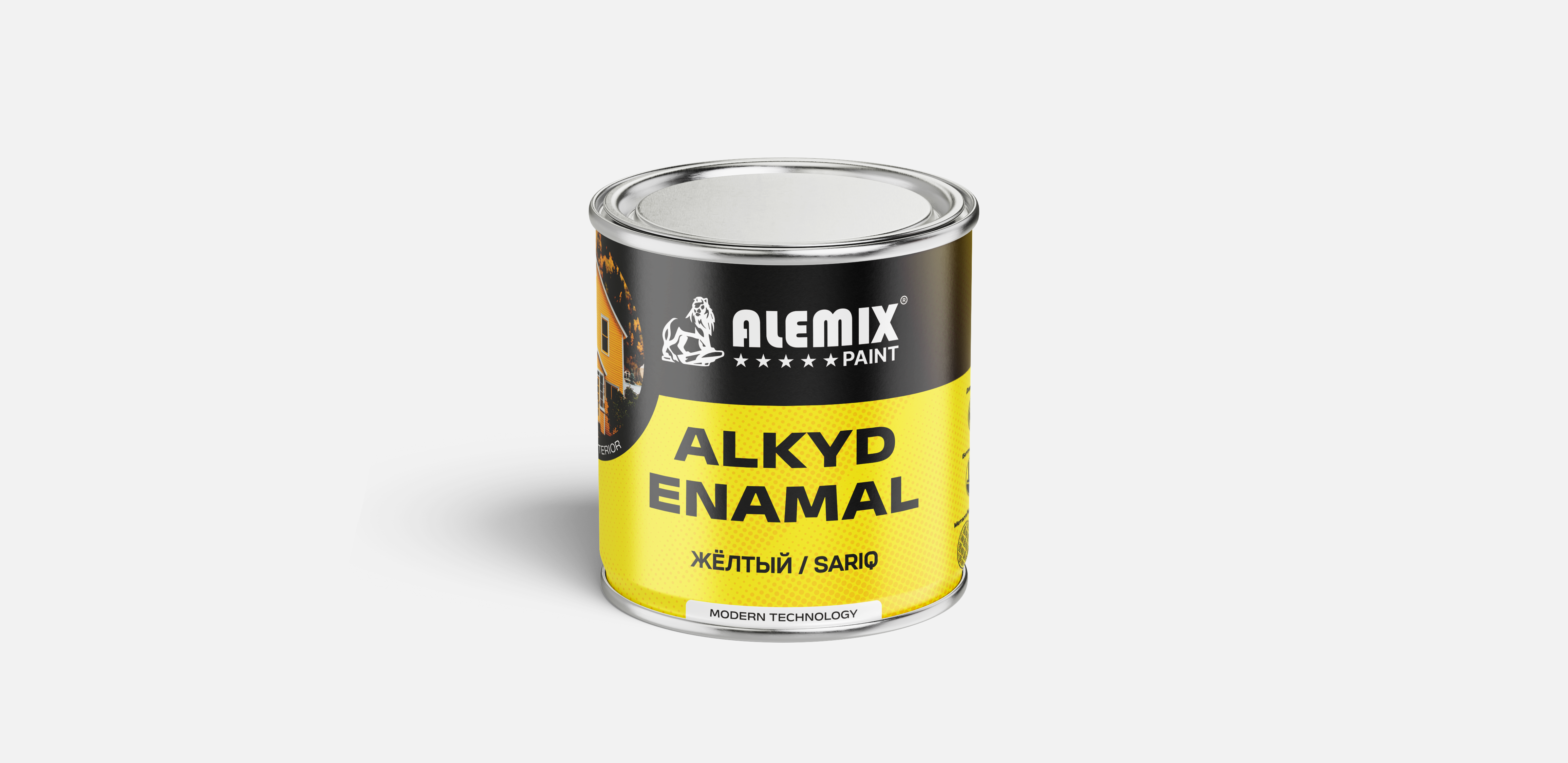 Эмаль ПФ-115 UNIVERSAL желтая