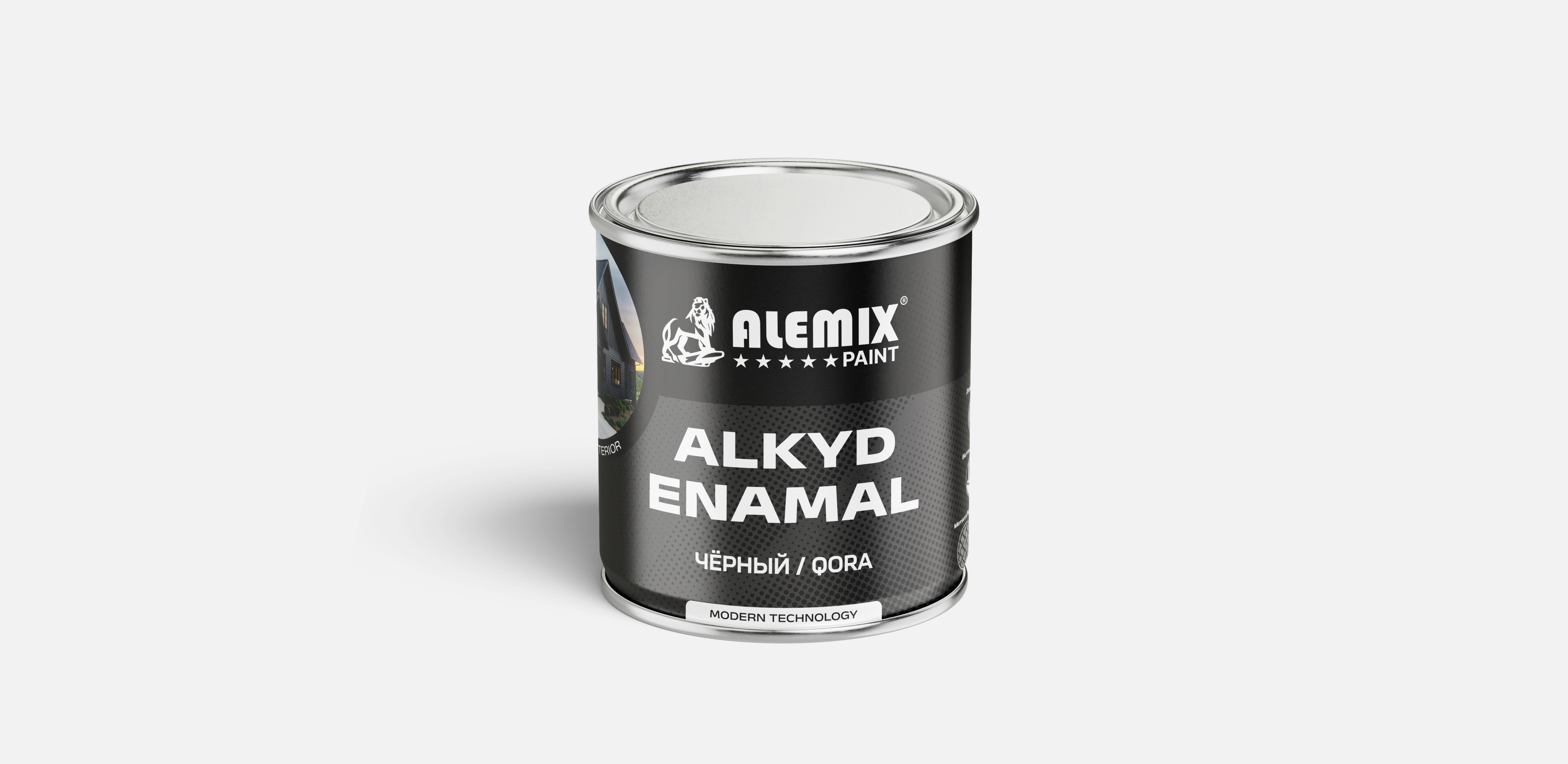 Эмаль ПФ-115 UNIVERSAL черная